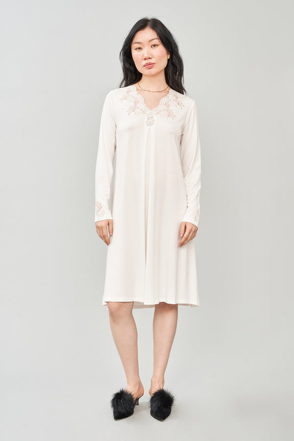 Viscose Jersey Short Nightgown