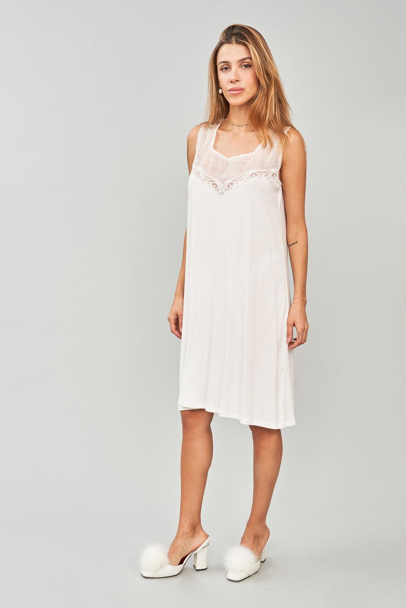 Viscose Jersey Short Nightgown